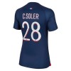 Paris Saint-Germain 2023-24 C. Soler 28 Hjemme - Dame Fotballdrakt